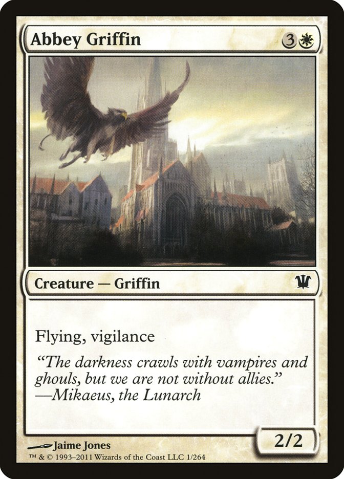Abbey Griffin [Innistrad] MTG Single Magic: The Gathering | Red Claw Gaming