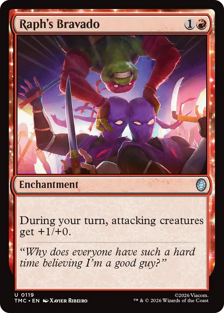 Raph's Bravado [Teenage Mutant Ninja Turtles Commander] MTG Single Magic: The Gathering | Red Claw Gaming