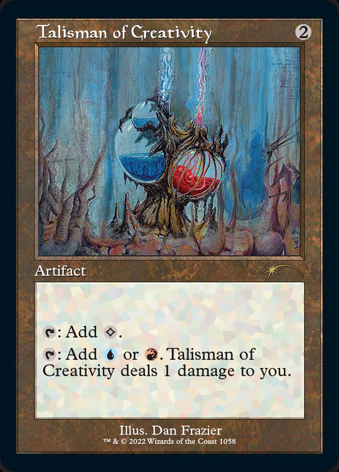 Talisman of Creativity (Foil Etched) [Secret Lair Drop Series] MTG Single Magic: The Gathering | Red Claw Gaming