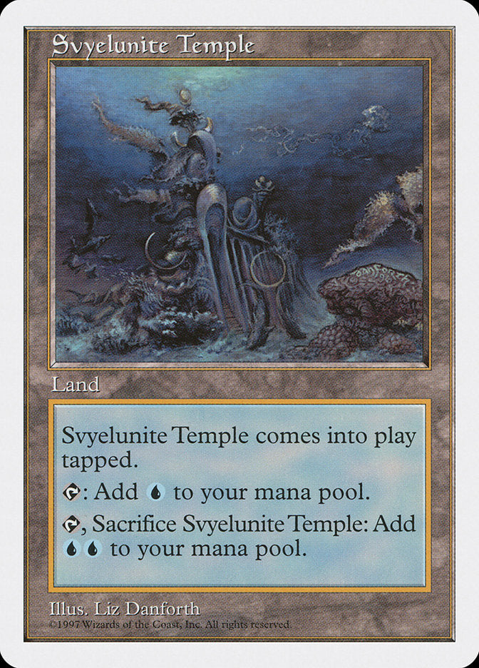 Svyelunite Temple [Fifth Edition] MTG Single Magic: The Gathering | Red Claw Gaming