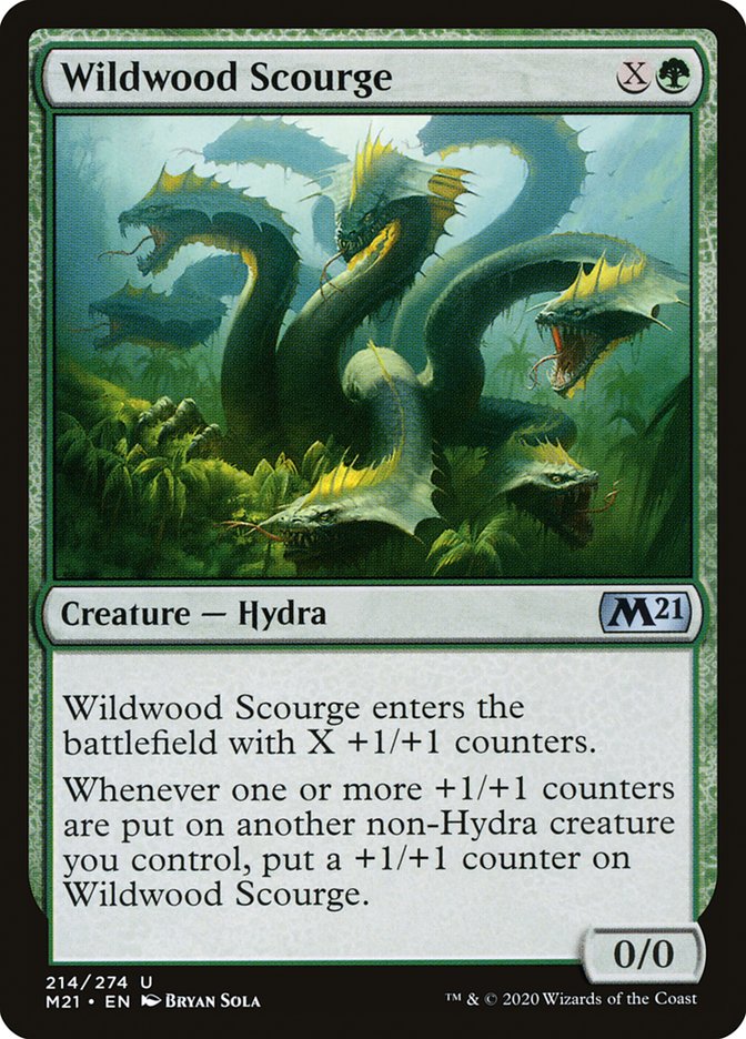 Wildwood Scourge [Core Set 2021] MTG Single Magic: The Gathering | Red Claw Gaming