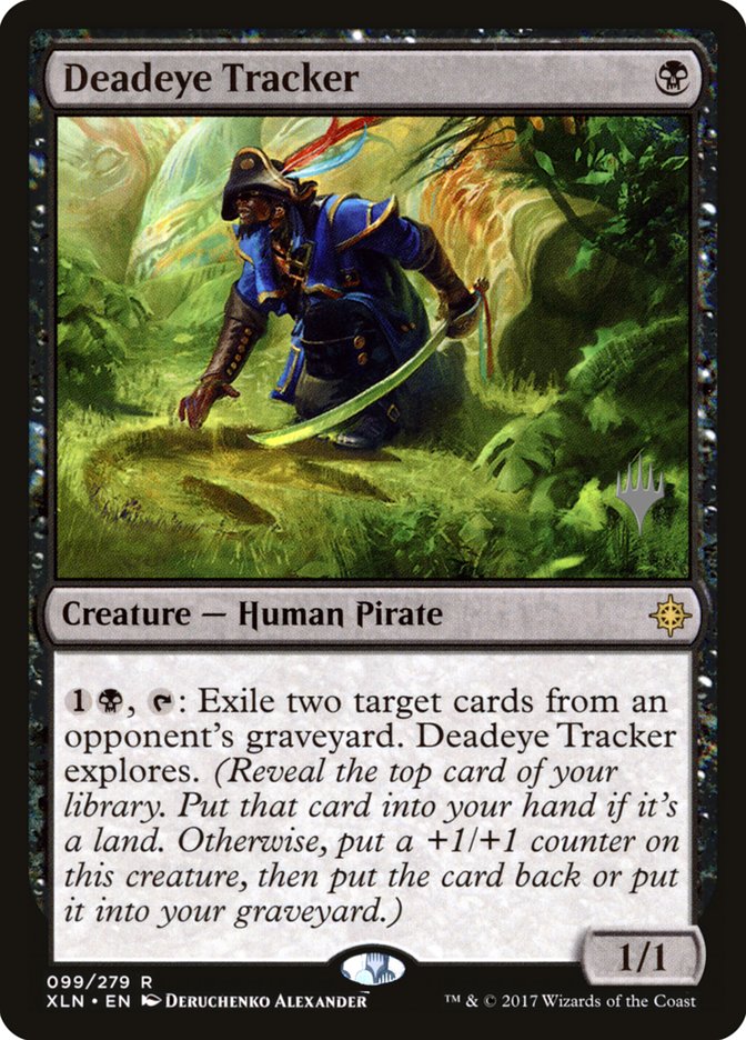 Deadeye Tracker (Promo Pack) [Ixalan Promos] MTG Single Magic: The Gathering | Red Claw Gaming