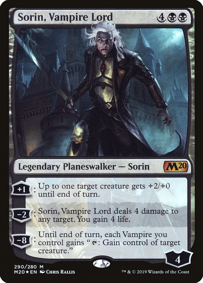 Sorin, Vampire Lord [Core Set 2020] MTG Single Magic: The Gathering | Red Claw Gaming