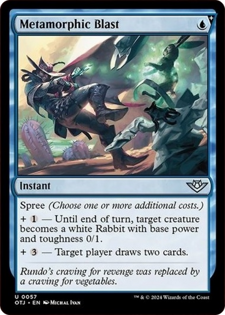Metamorphic Blast [Outlaws of Thunder Junction] MTG Single Magic: The Gathering | Red Claw Gaming