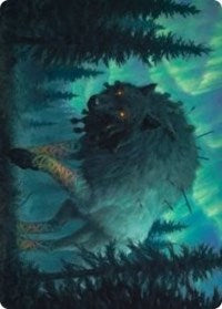 Sarulf, Realm Eater Art Card [Kaldheim Art Series] MTG Single Magic: The Gathering | Red Claw Gaming