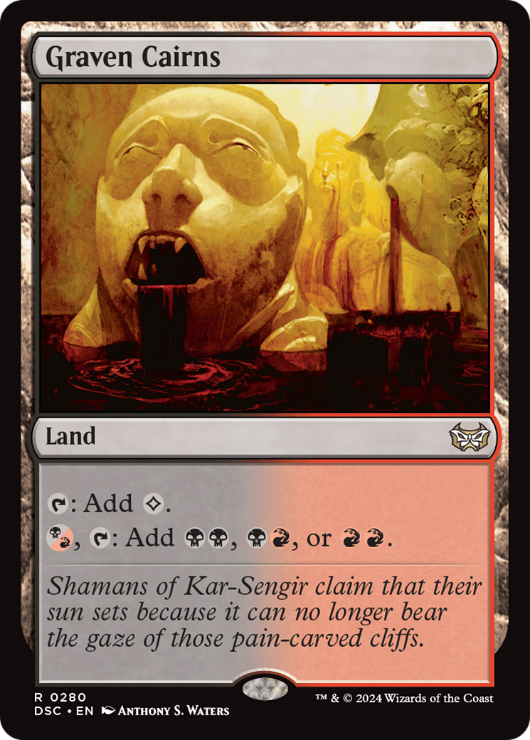 Graven Cairns [Duskmourn: House of Horror Commander] MTG Single Magic: The Gathering | Red Claw Gaming