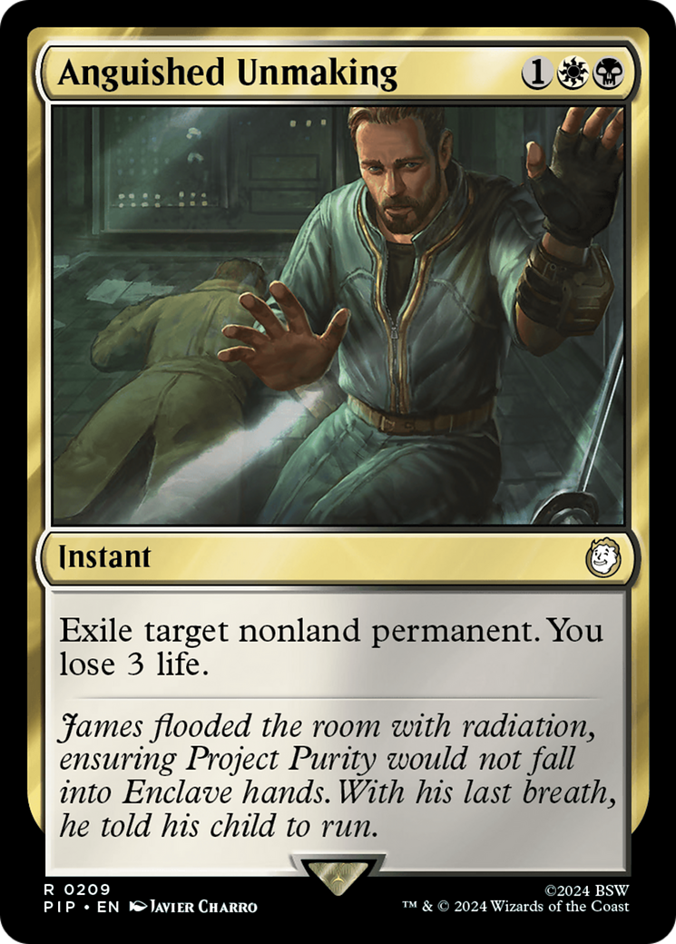 Anguished Unmaking [Fallout] MTG Single Magic: The Gathering | Red Claw Gaming