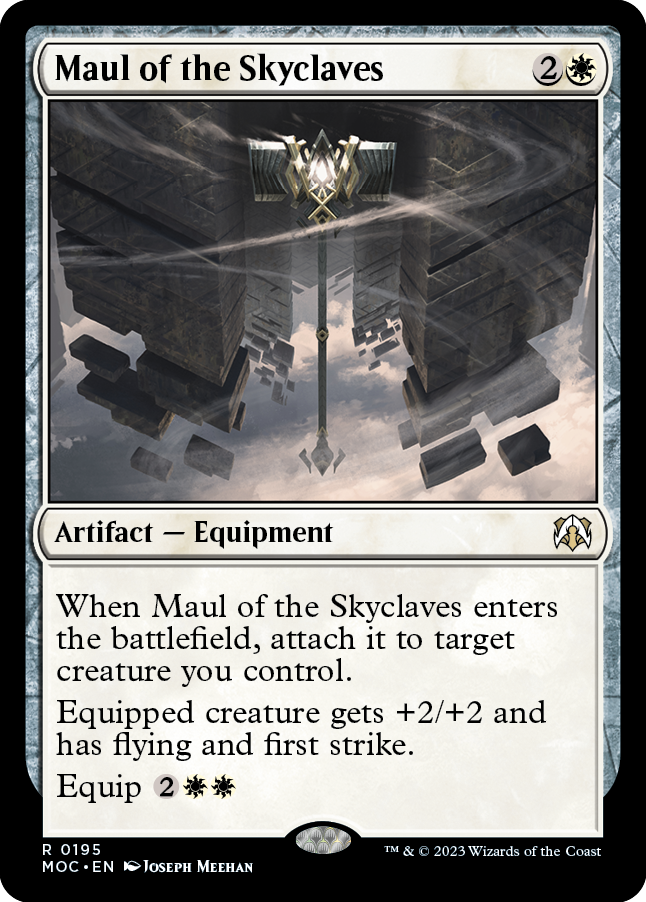 Maul of the Skyclaves [March of the Machine Commander] MTG Single Magic: The Gathering | Red Claw Gaming