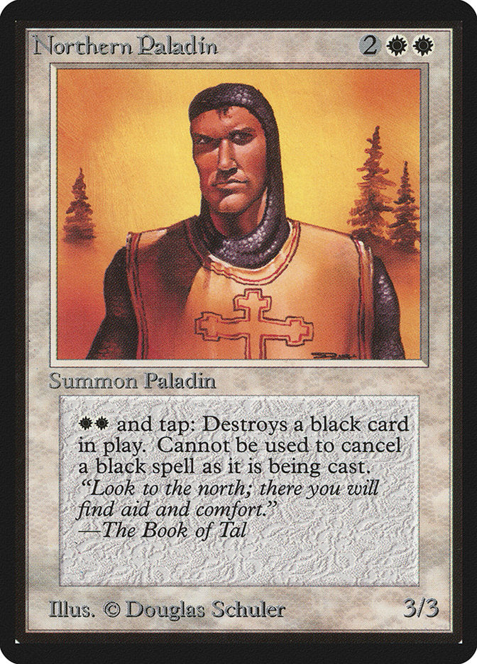 Northern Paladin [Beta Edition] MTG Single Magic: The Gathering | Red Claw Gaming