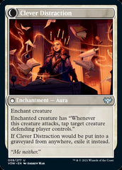 Distracting Geist // Clever Distraction [Innistrad: Crimson Vow] MTG Single Magic: The Gathering | Red Claw Gaming