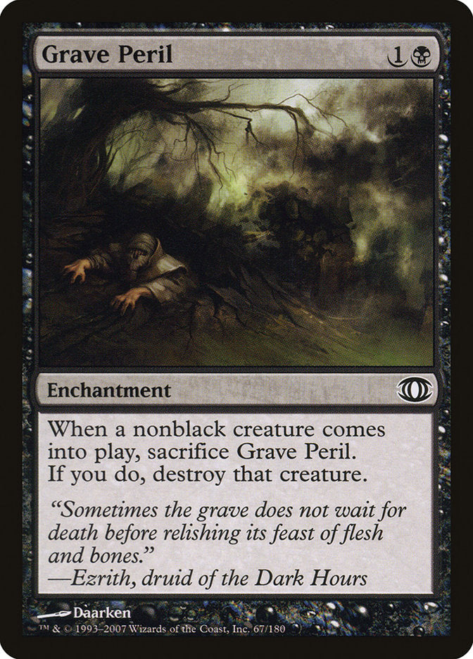 Grave Peril [Future Sight] MTG Single Magic: The Gathering | Red Claw Gaming