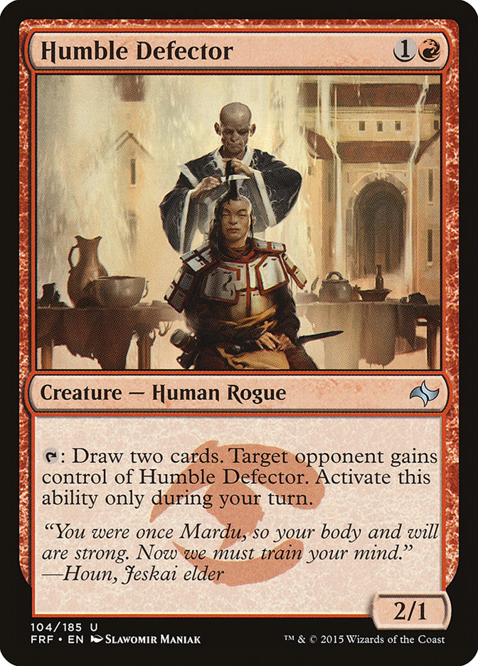 Humble Defector [Fate Reforged] MTG Single Magic: The Gathering | Red Claw Gaming