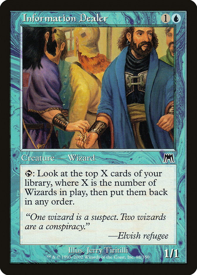 Information Dealer [Onslaught] MTG Single Magic: The Gathering | Red Claw Gaming