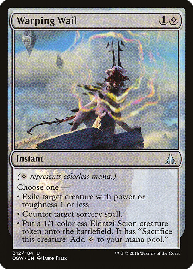 Warping Wail [Oath of the Gatewatch] MTG Single Magic: The Gathering | Red Claw Gaming