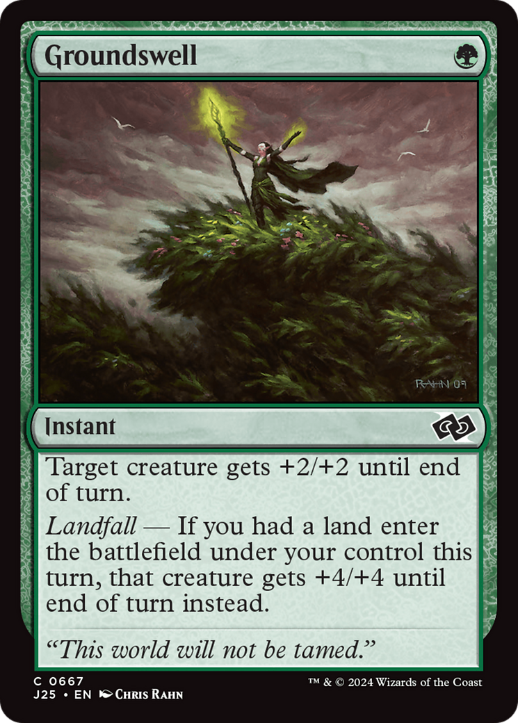 Groundswell [Foundations Jumpstart] MTG Single Magic: The Gathering | Red Claw Gaming