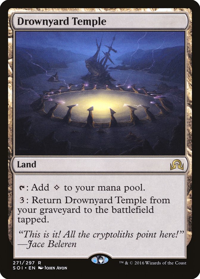 Drownyard Temple [Shadows over Innistrad] MTG Single Magic: The Gathering | Red Claw Gaming