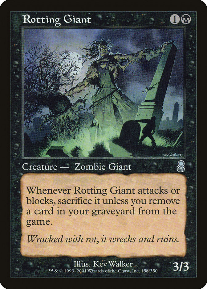 Rotting Giant [Odyssey] MTG Single Magic: The Gathering | Red Claw Gaming