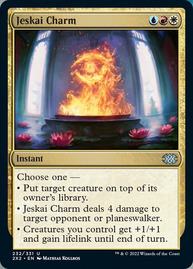 Jeskai Charm [Double Masters 2022] MTG Single Magic: The Gathering    | Red Claw Gaming
