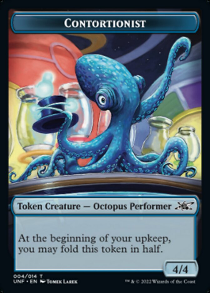 Contortionist Double-Sided Token [Unfinity Tokens] MTG Single Magic: The Gathering | Red Claw Gaming