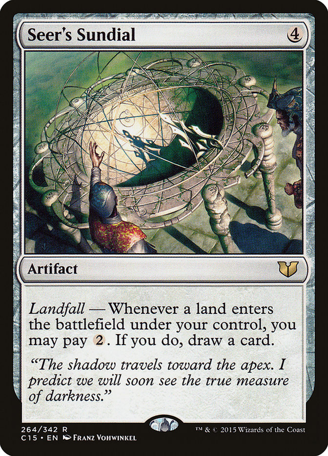 Seer's Sundial [Commander 2015] MTG Single Magic: The Gathering | Red Claw Gaming