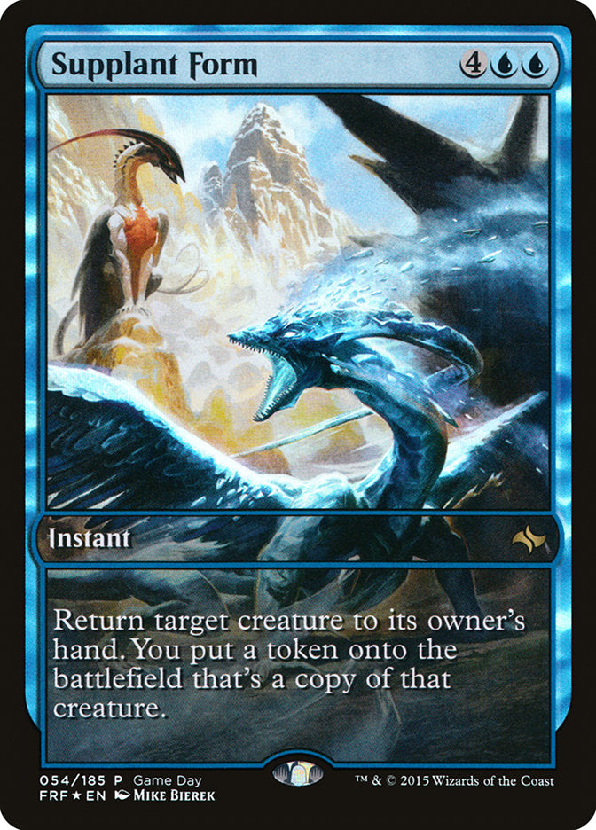 Supplant Form (Game Day) [Fate Reforged Promos] MTG Single Magic: The Gathering | Red Claw Gaming