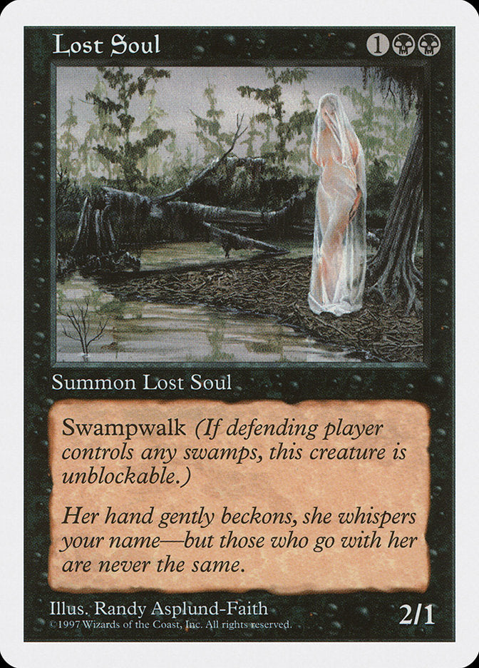 Lost Soul [Fifth Edition] MTG Single Magic: The Gathering | Red Claw Gaming