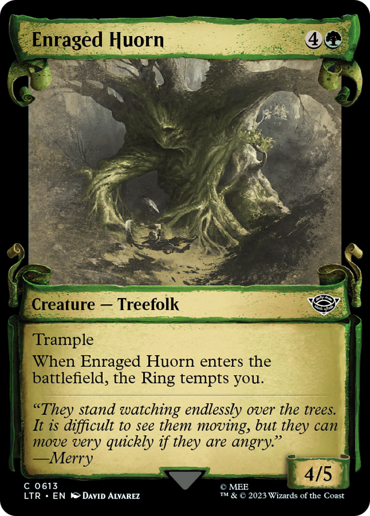 Enraged Huorn [The Lord of the Rings: Tales of Middle-Earth Showcase Scrolls] MTG Single Magic: The Gathering | Red Claw Gaming