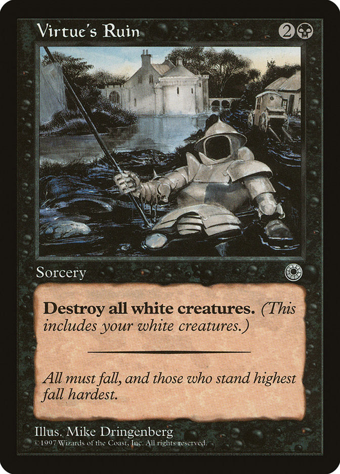 Virtue's Ruin [Portal] MTG Single Magic: The Gathering | Red Claw Gaming