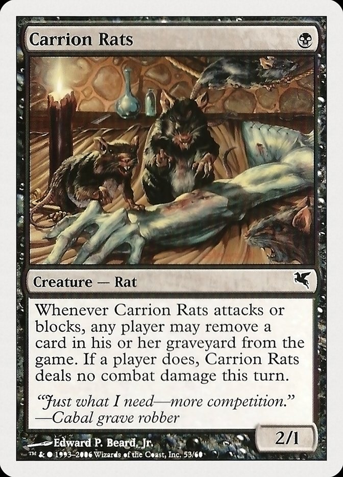 Carrion Rats (53) [Hachette UK] MTG Single Magic: The Gathering | Red Claw Gaming