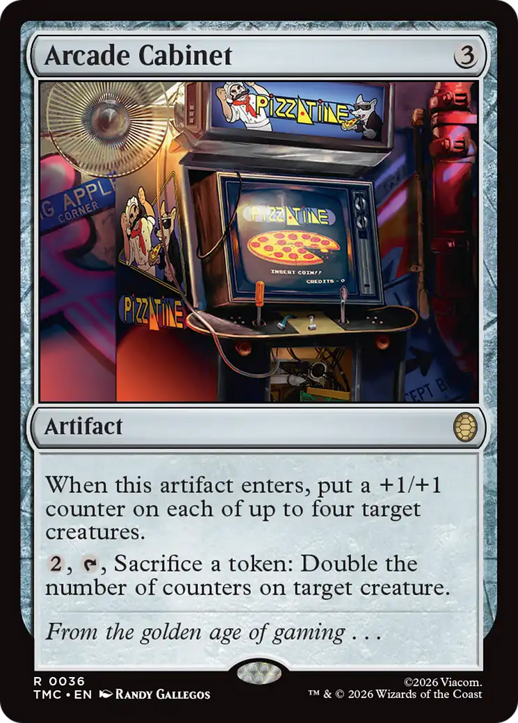 Arcade Cabinet [Teenage Mutant Ninja Turtles Commander] MTG Single Magic: The Gathering | Red Claw Gaming