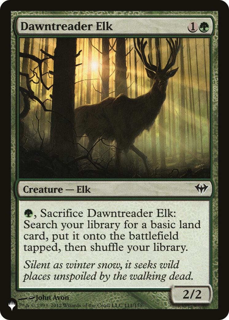 Dawntreader Elk [The List] MTG Single Magic: The Gathering | Red Claw Gaming