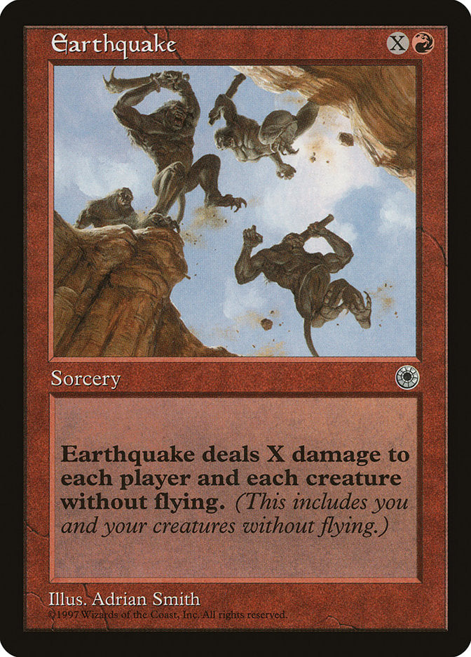 Earthquake [Portal] MTG Single Magic: The Gathering | Red Claw Gaming