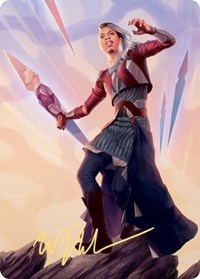 Niko Aris Art Card (Gold-Stamped Signature) [Kaldheim Art Series] MTG Single Magic: The Gathering | Red Claw Gaming