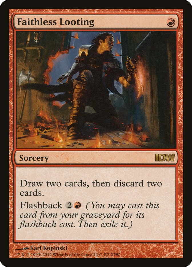 Faithless Looting [IDW Comics 2012] MTG Single Magic: The Gathering | Red Claw Gaming