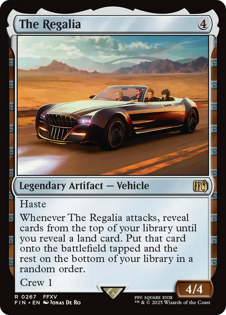 The Regalia [FINAL FANTASY] MTG Single Magic: The Gathering | Red Claw Gaming