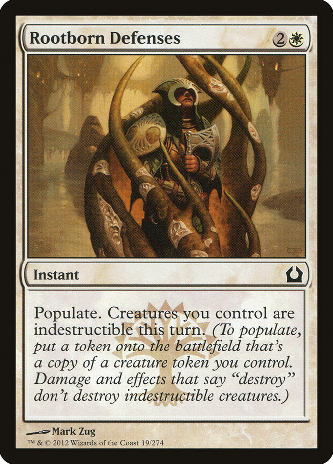 Rootborn Defenses [Return to Ravnica] MTG Single Magic: The Gathering | Red Claw Gaming