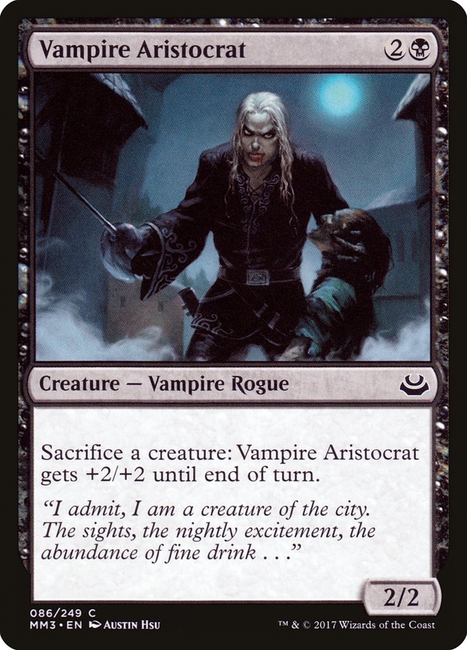 Vampire Aristocrat [Modern Masters 2017] MTG Single Magic: The Gathering | Red Claw Gaming