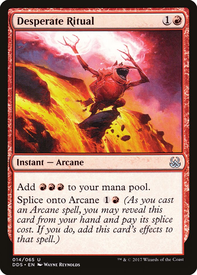 Desperate Ritual [Duel Decks: Mind vs. Might] MTG Single Magic: The Gathering | Red Claw Gaming