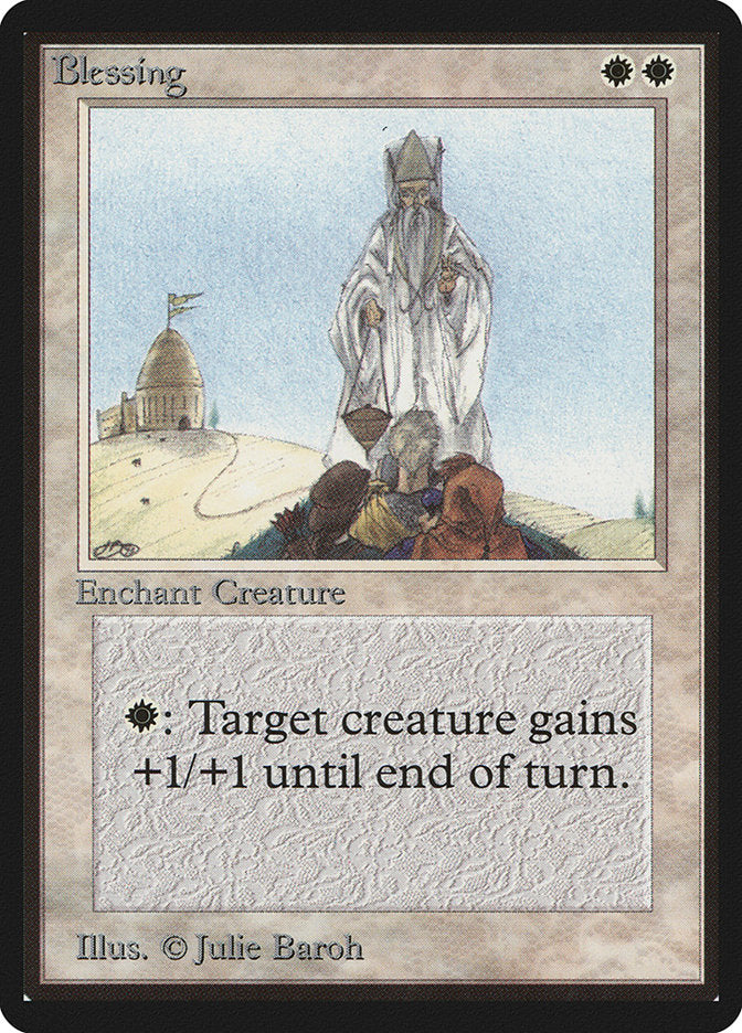 Blessing [Beta Edition] MTG Single Magic: The Gathering | Red Claw Gaming