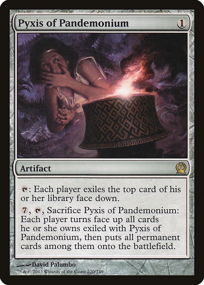 Pyxis of Pandemonium [Theros] MTG Single Magic: The Gathering | Red Claw Gaming