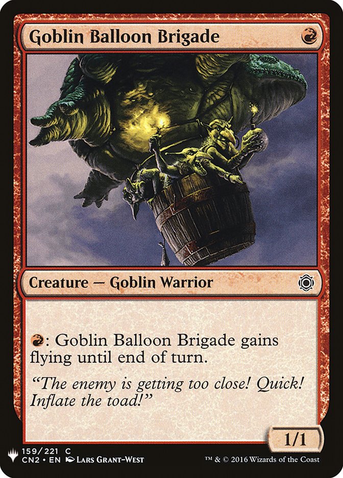 Goblin Balloon Brigade [Mystery Booster] MTG Single Magic: The Gathering | Red Claw Gaming