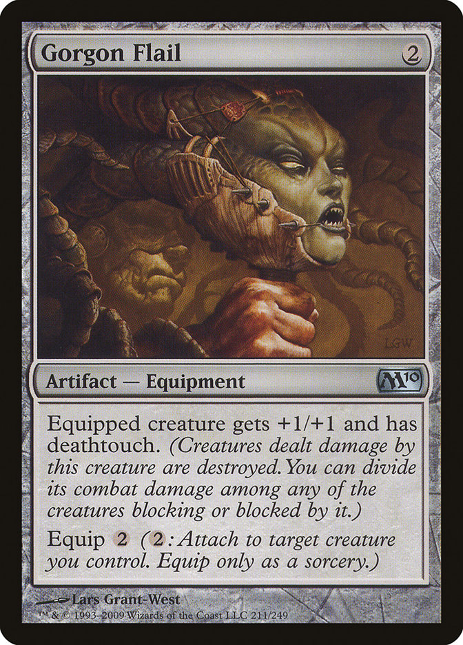 Gorgon Flail [Magic 2010] MTG Single Magic: The Gathering | Red Claw Gaming