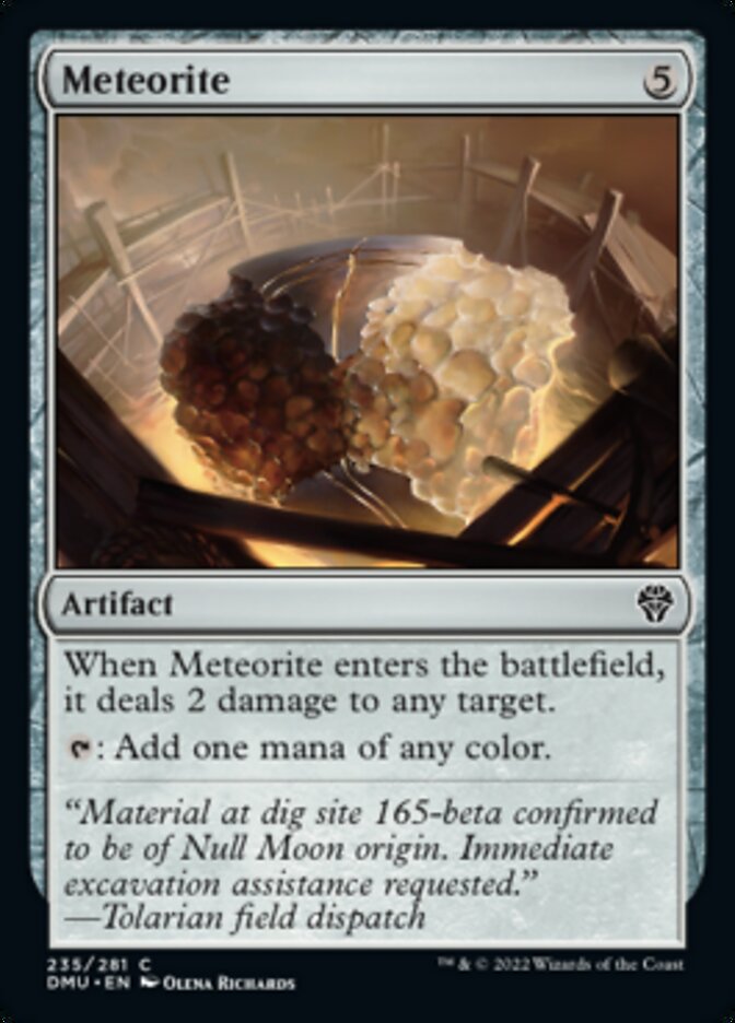 Meteorite [Dominaria United] MTG Single Magic: The Gathering | Red Claw Gaming