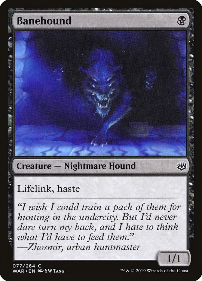 Banehound [War of the Spark] MTG Single Magic: The Gathering | Red Claw Gaming