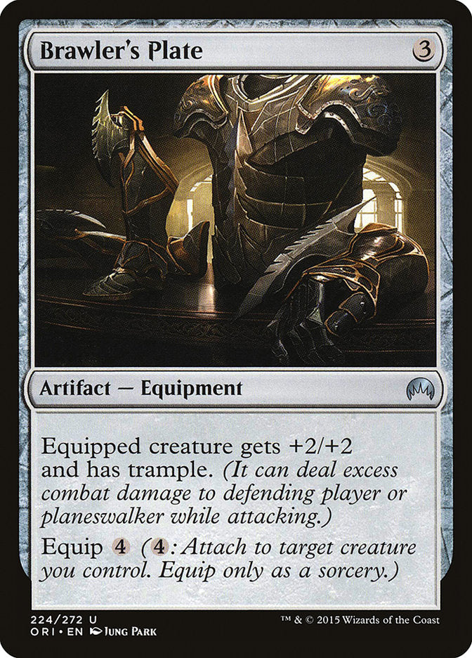 Brawler's Plate [Magic Origins] MTG Single Magic: The Gathering | Red Claw Gaming