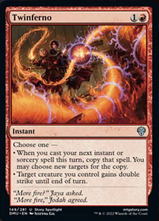 Twinferno [Dominaria United] MTG Single Magic: The Gathering | Red Claw Gaming