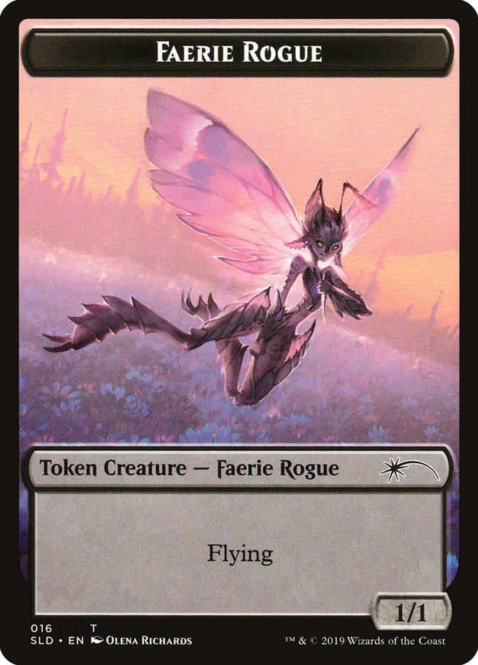 Faerie Rogue Token (016) [Secret Lair Drop Series] MTG Single Magic: The Gathering | Red Claw Gaming