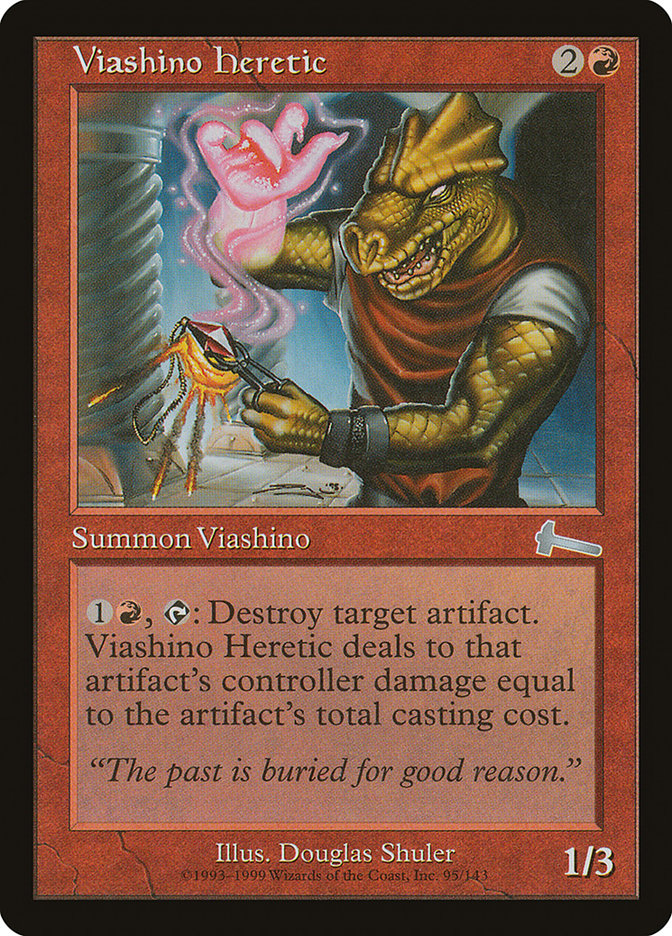 Viashino Heretic [Urza's Legacy] MTG Single Magic: The Gathering | Red Claw Gaming