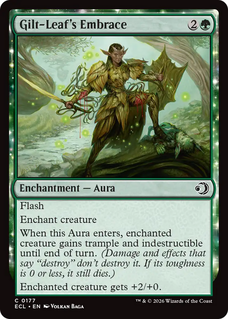 Gilt-Leaf's Embrace [Lorwyn Eclipsed] MTG Single Magic: The Gathering | Red Claw Gaming