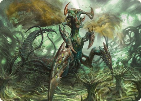 Zopandrel, Hunger Dominus Art Card [Phyrexia: All Will Be One Art Series] MTG Single Magic: The Gathering | Red Claw Gaming